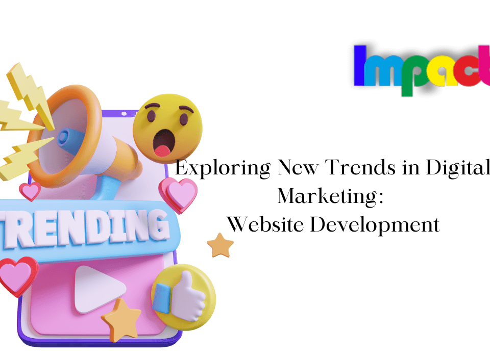 Exploring New Trends in Digital Marketing Website Development