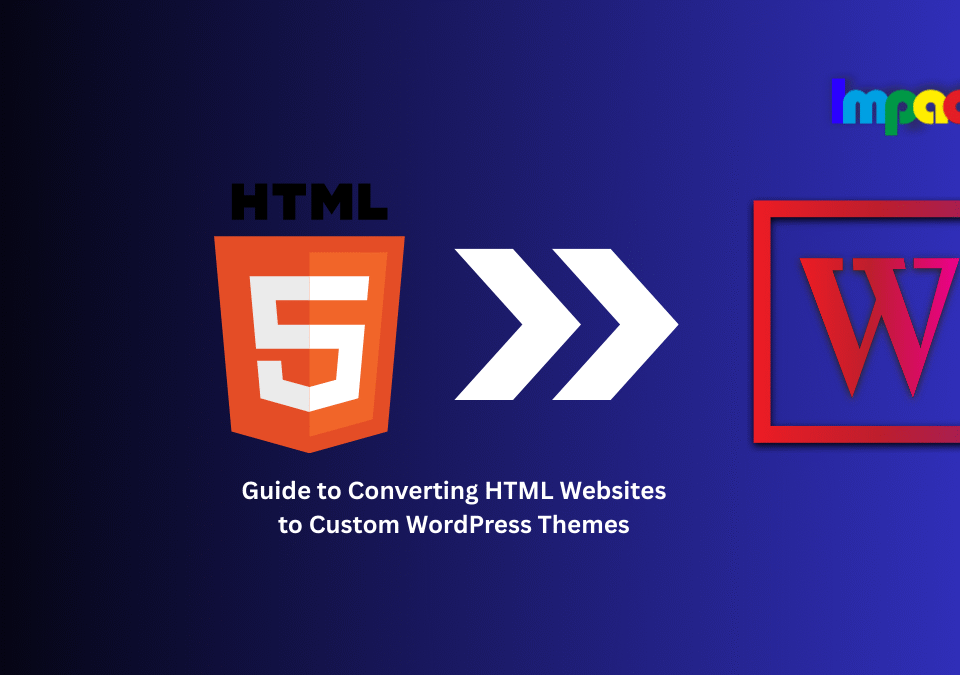 HTML Website to Wordpress Theme